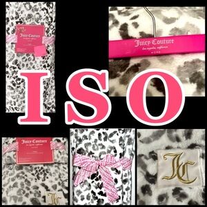 Juicy couture blanket